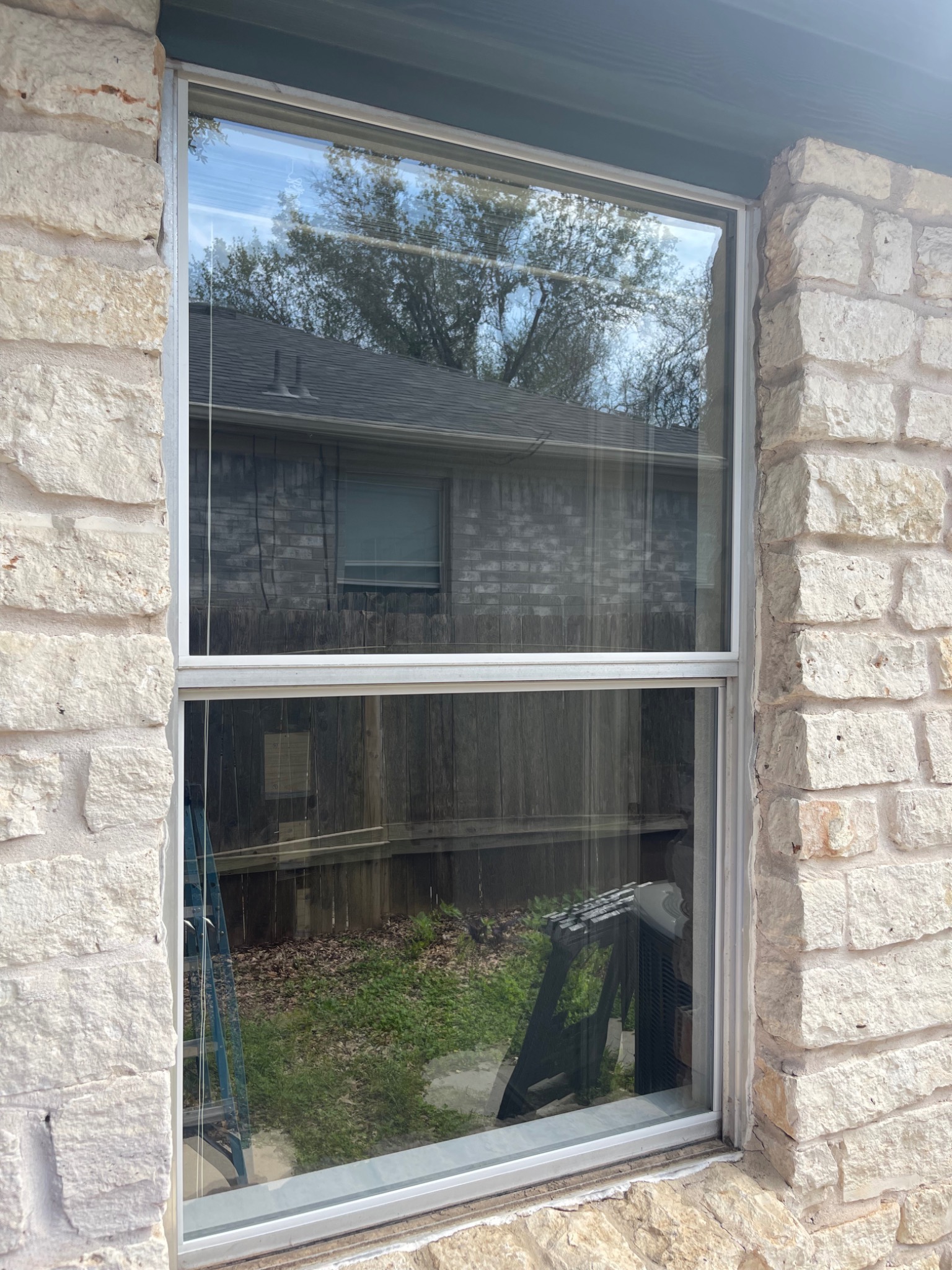 Clear dual-pane window after Duggan Glass replacement